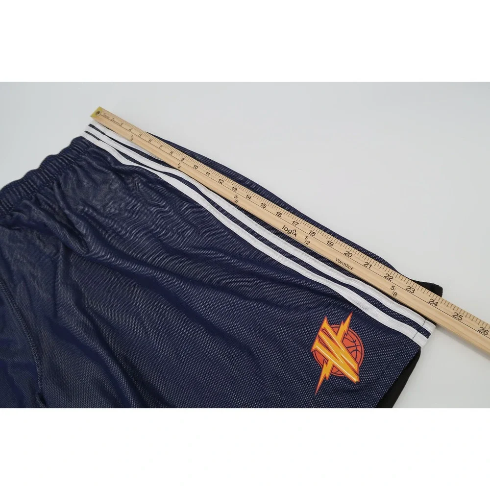 Adidas Golden State Warriors Mens 42 3XL Navy NBA Fusion Shorts‎ Player Issued
